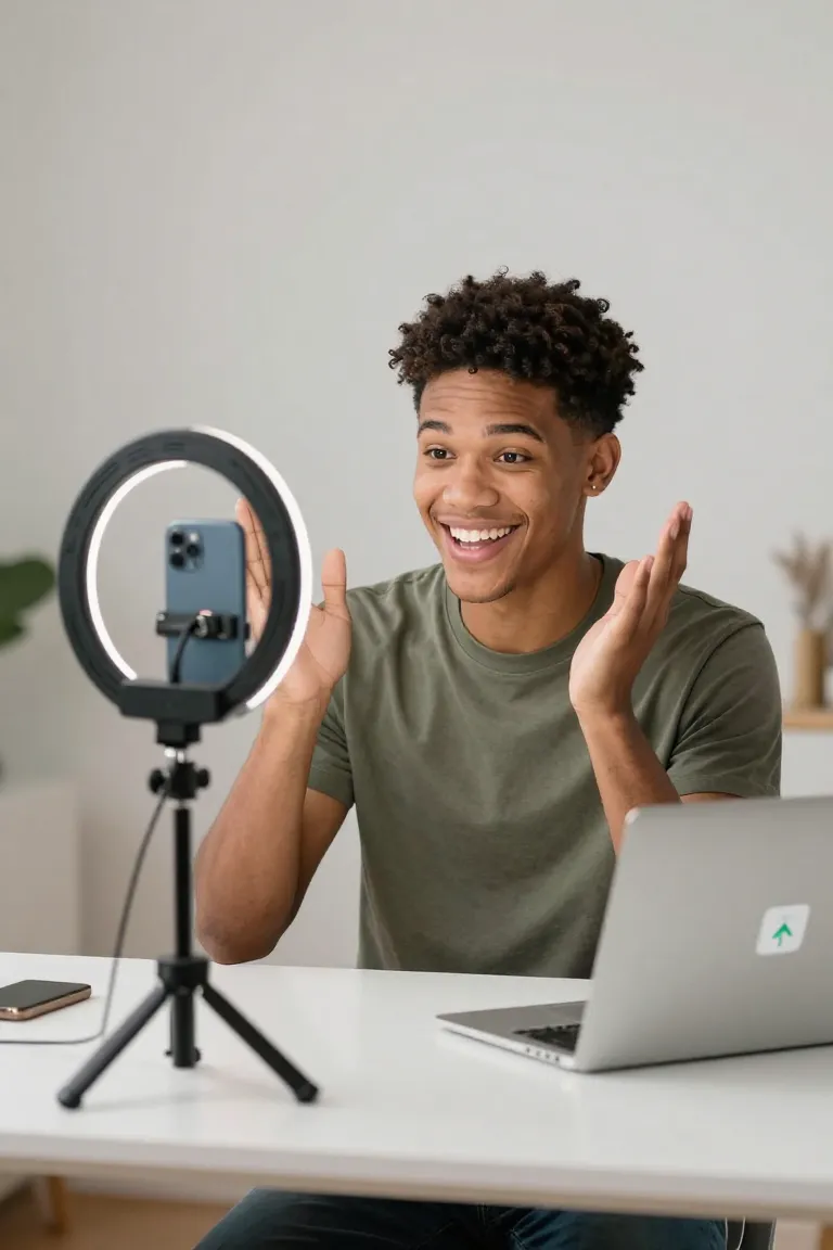 Postando Vídeos: Fature com Respostas - Antes